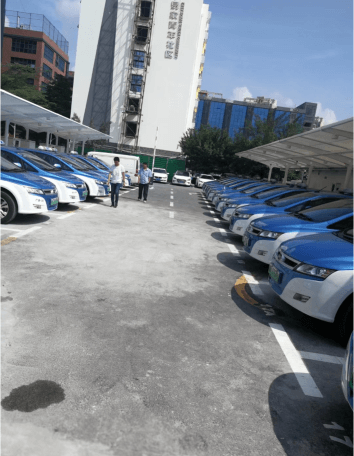 充電樁現場安裝案例